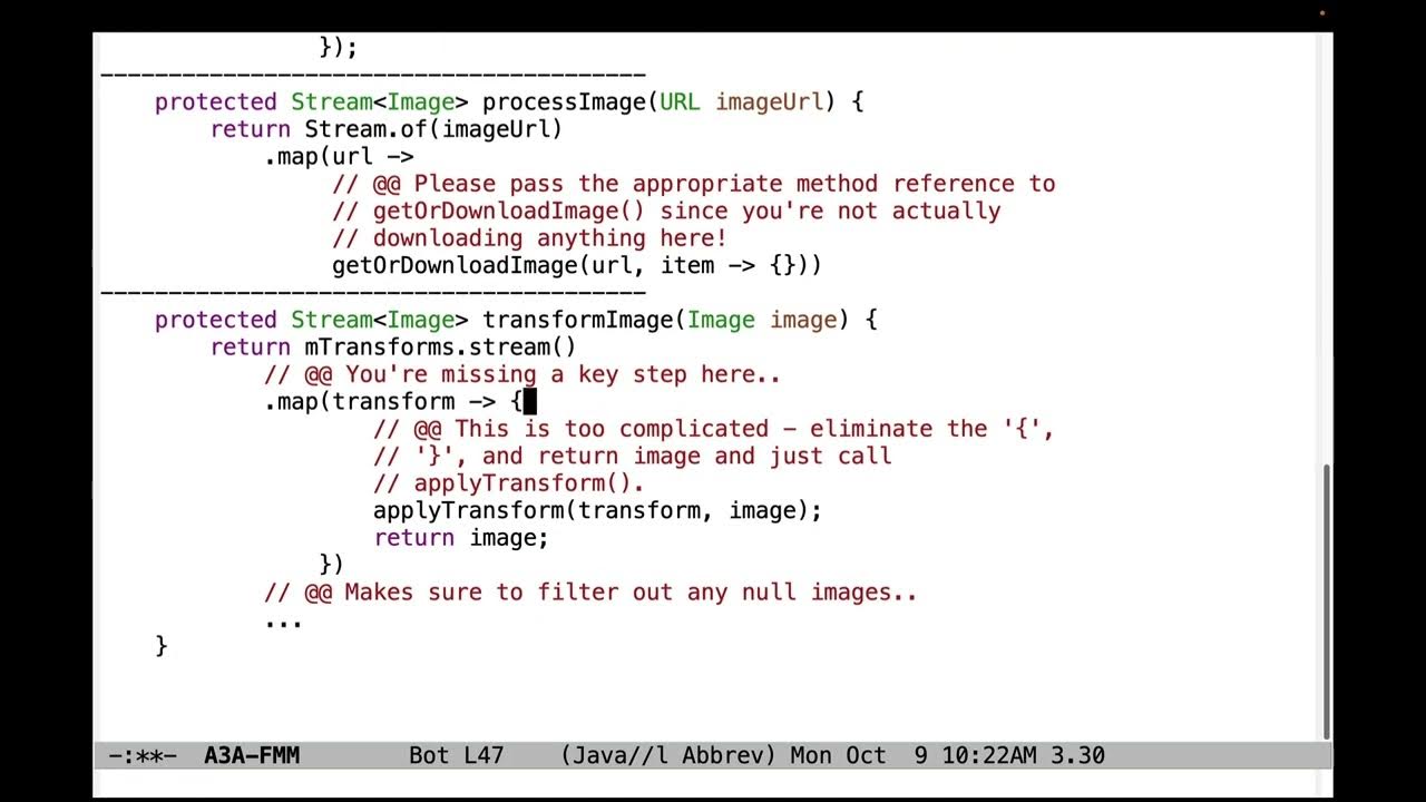 Preliminary Walkthrough of Frequently Made Mistakes for Assignment 3A ...