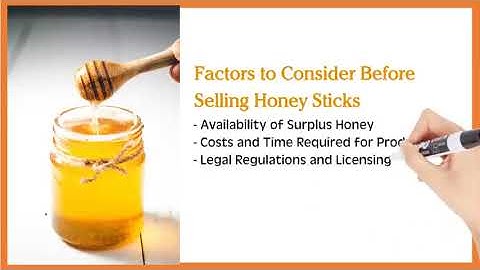 Should You Sell Honey Sticks