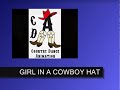 Girl in a cowboy hat