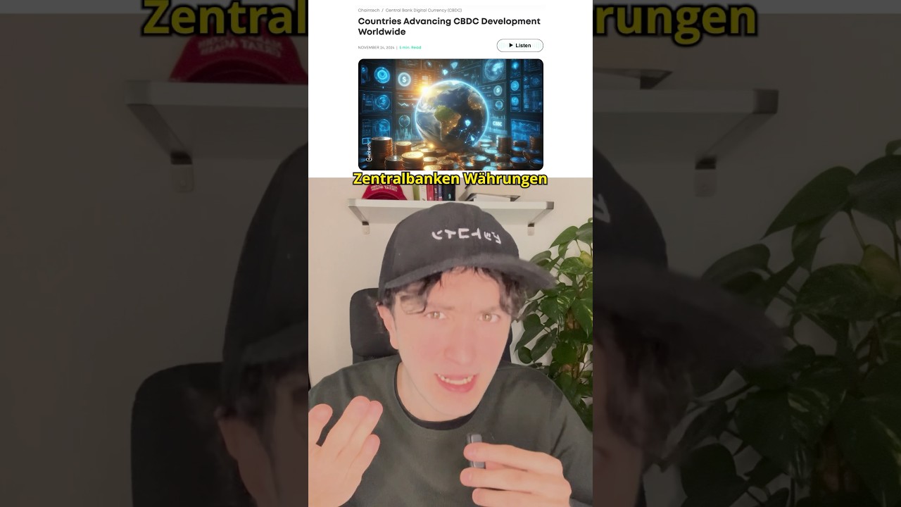 CBDCs in Europa, UK und Asien!!🤯 