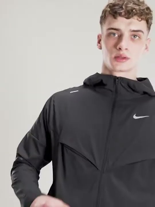 NIKE Sportswear Packable Windrunner Jacket Windbreaker Hooded Men Black | JD Sports