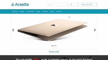 Arastta 1.2 eCommerce Software