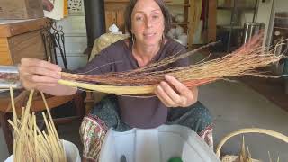 How to Clean Broom Corn - Removing the Seeds for Broom Making