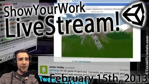 ShowYourWork - Game Development and Unity3D (Feb15 