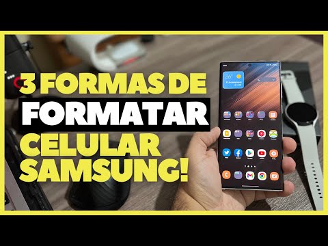 COMO FORMATAR CELULAR SAMSUNG [3 OPÇÕES]