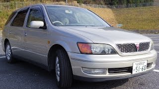 1998-1999 Toyota Vista 5th Ardeo 200 G-Selection Start Up & Road Drive & In Depth Review