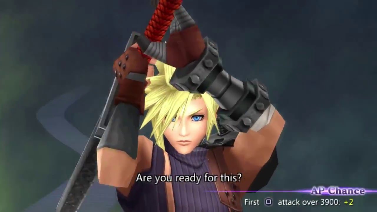 Dissidia 012 : Final Fantasy - Cloud VS Sephiroth (60 FPS)