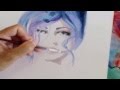 Free leisa obrien watercolour face demo tutorial