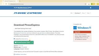 1  How to Download Phrase Express