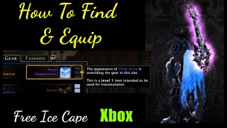 How To Find & Equip Free Xbox Ice Cape screenshot 2