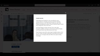Power Popups for SharePoint & Microsoft Teams (SPFx Webpart)