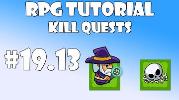#19.13 Unity RPG Tutorial - Kill quests
