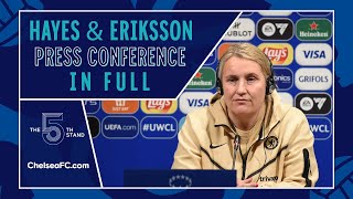 "THIS IS WHAT WE WORK FOR" | Emma Hayes & Magda Eriksson Press Conference