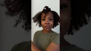 Quick tip on how I stretch my curls.  #washandgo #naturalhair #curlyhair #curls