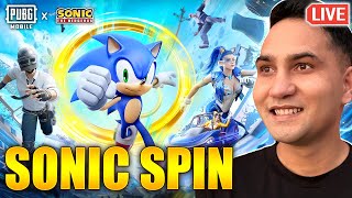 (vert) SONIC BUDDY LUCKY SPIN CRATE OPENING | PUBG MOBILE x SONIC COLLAB #shorts #shortsfeed