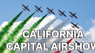 Red, White and Boom! Italian Jets Stun the Skies! 🇮🇹 Frecce Tricolori at California Capital Airshow