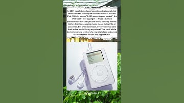 🎧 THE FIRST IPOD CHANGED MUSIC FOREVER! 💿🔥
