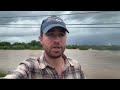Flooded Leona River cuts the town in two in Uvalde, Texas