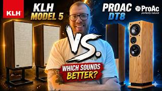 KLH Model 5 vs ProAc DT8 — £3000 Speaker Showdown: Which Is Better?