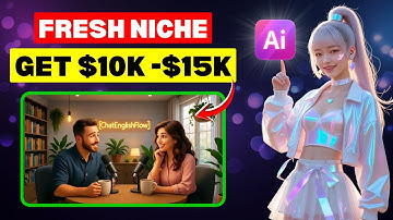 The Secret AI English Learning Niche That Made Me $15K on YouTube | Fresh AI Niche 2025