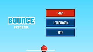 Bounce Original Gameplay IOS/Android Game ball 🎾 Classic Games screenshot 4