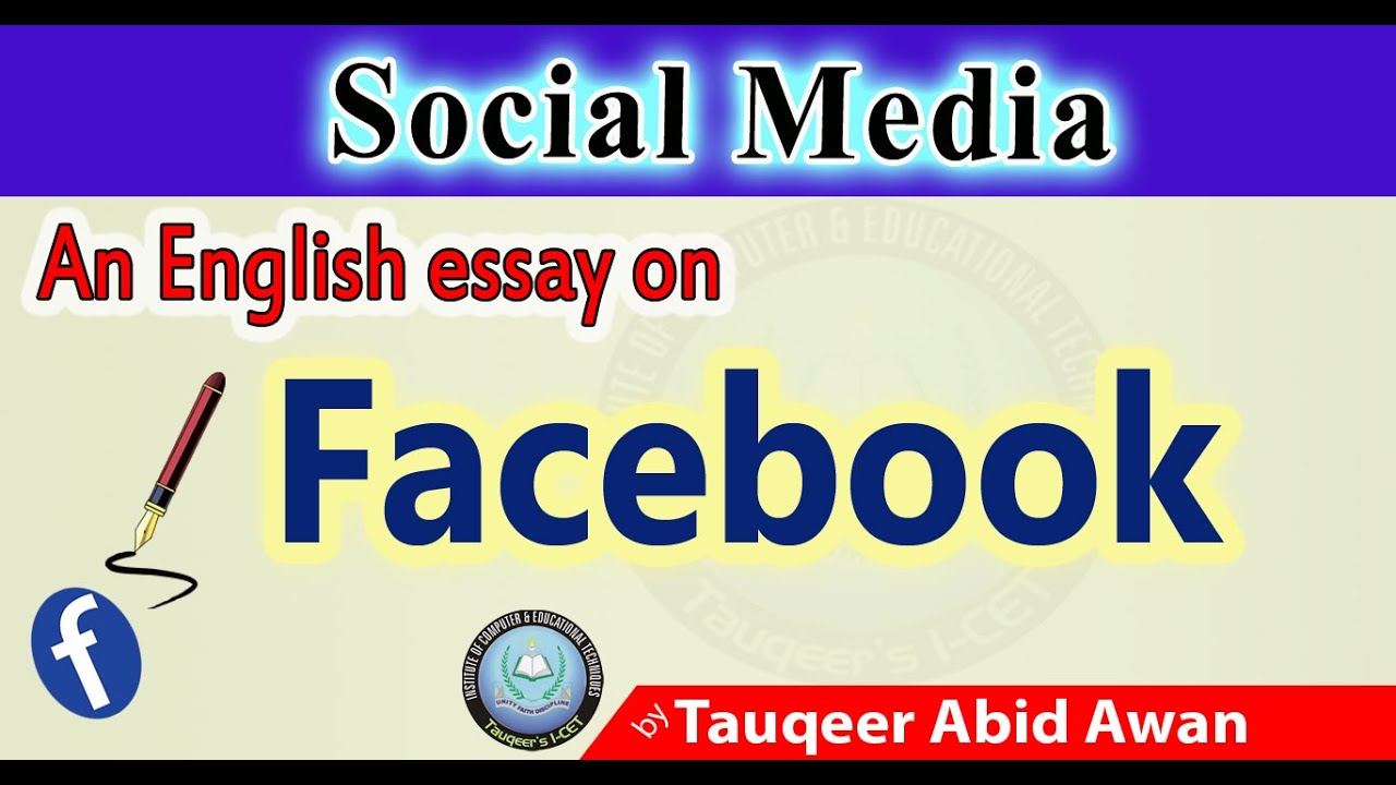 essay on fb in english