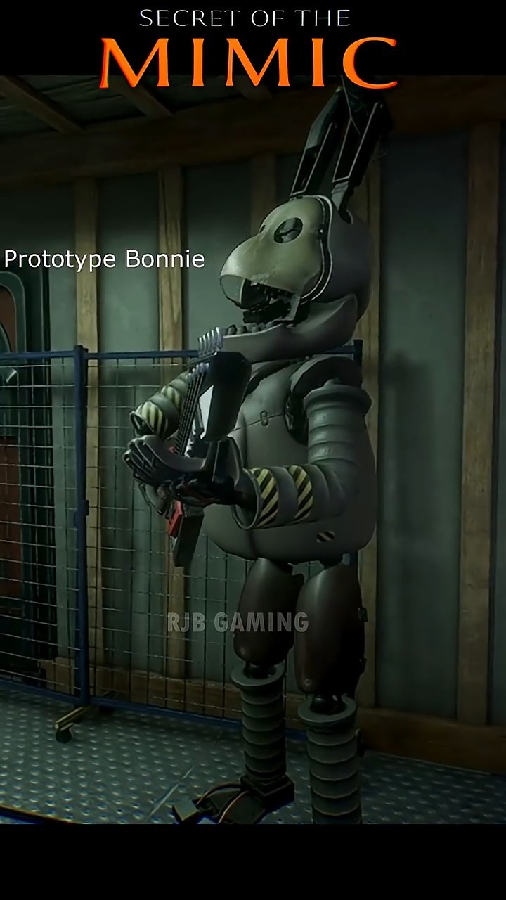 Secret Of The Mimic PROTOTYPE BONNIE! #fnaf #fnaf1 Secret Of The Mimic PROTOTYPE BONNIE! #fnaf #fnaf1