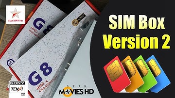 G-8 HIGH DEFINITION SATELLITE RECEIVER WITH SIM GPRS, ACCESS CONTROL OPTION