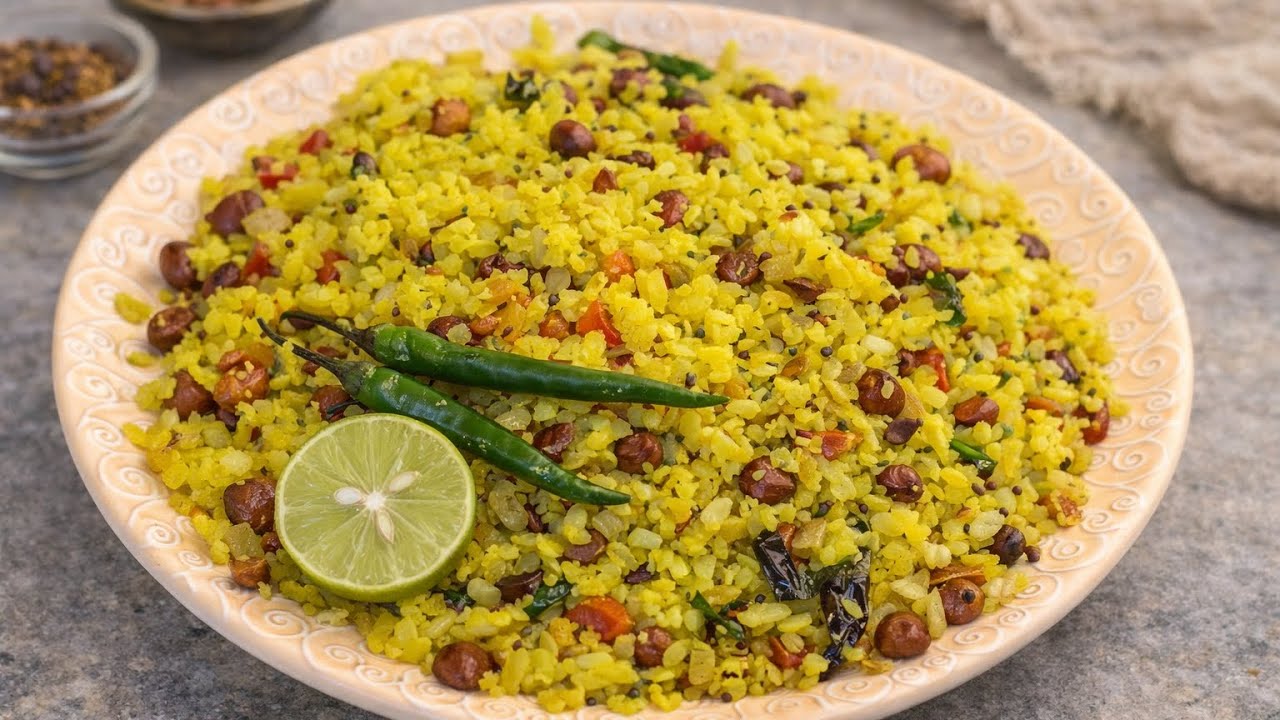 Easy Poha Recipe | Healthy & Light Morning Meal