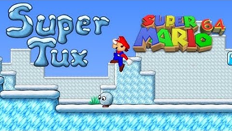 Super Mario 64 in SuperTux RELEASE TRAILER