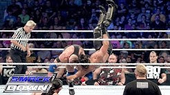 Seth Rollins vs. Ryback - Champion vs. Champion Lumberjack Match: SmackDown, September 10, 2015