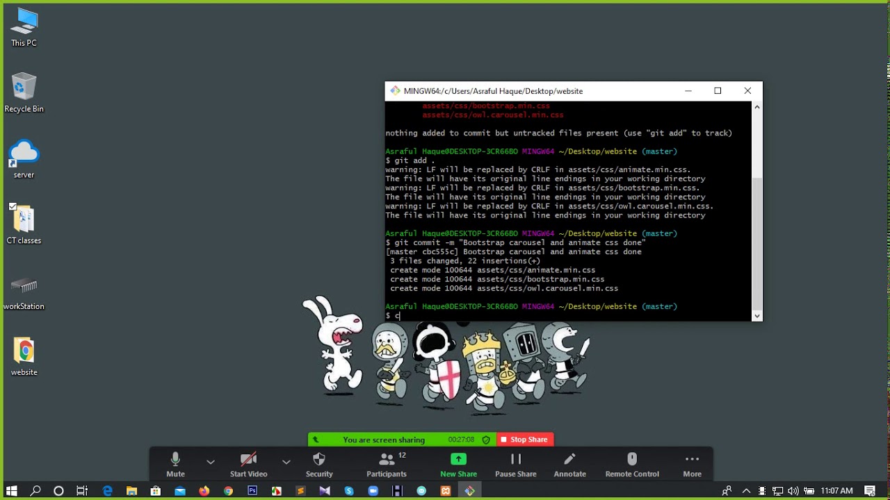 Github part 04 ( git add and commit ) - YouTube
