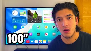 I Finally Tried My Dream 100-Inch TV! 🤯 LG QNED EVO AI 4K MiniLED