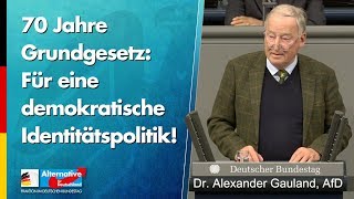 Eine demokratische Identitätspolitik! - Dr. Alexander Gauland - AfD-Fraktion im Bundestag