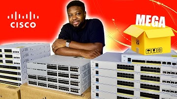 Cisco Catalyst 1000 and Catalyst 9300 Switch Mega Unboxing