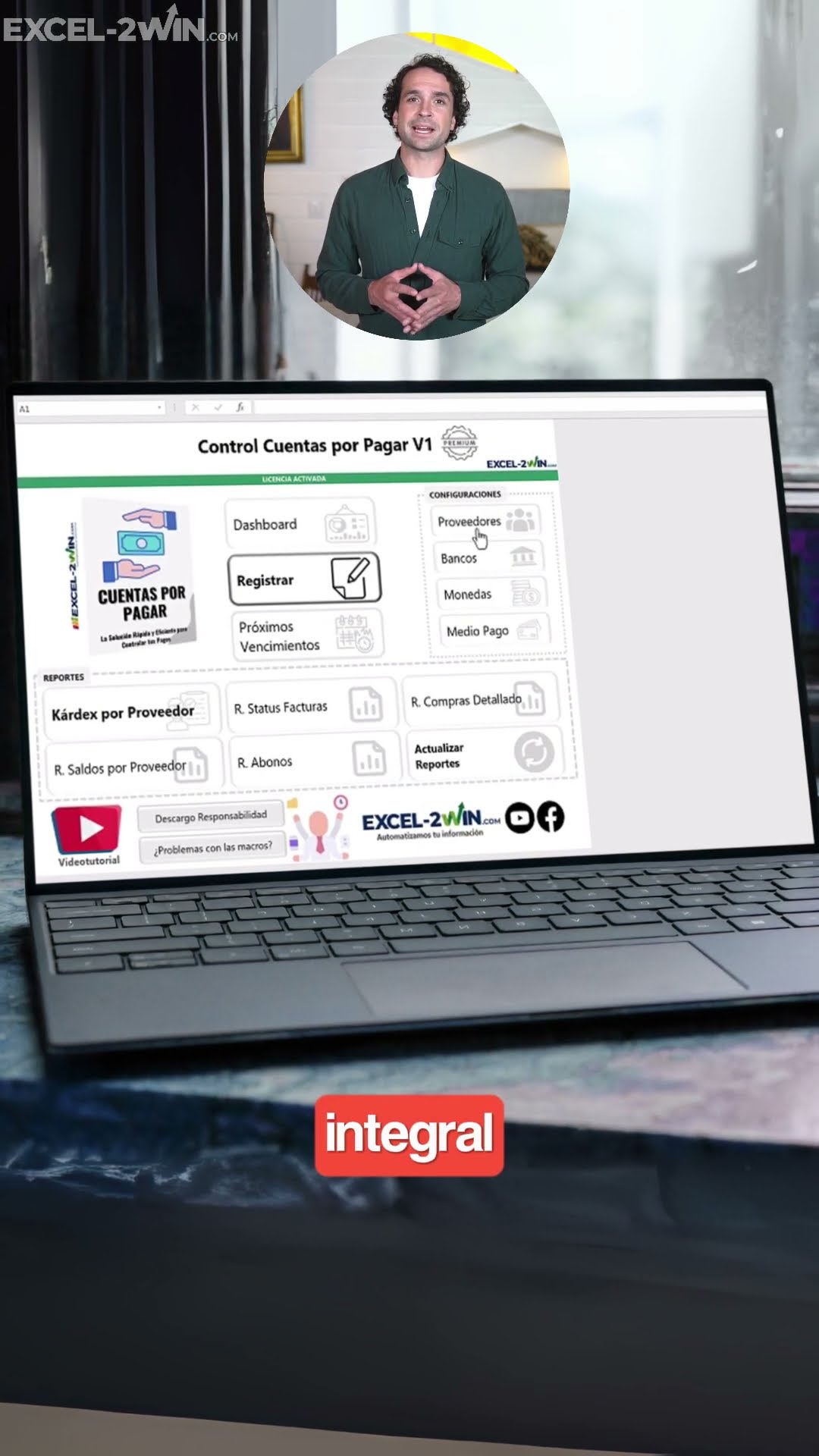 Facturas próximas a vencer · Cuentas por Pagar V1
