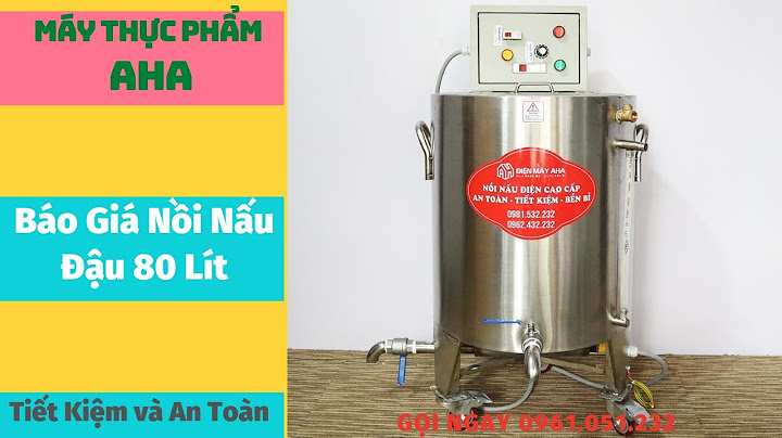 Nồi nấu đậu phụ bằng điện giá bao nhiêu