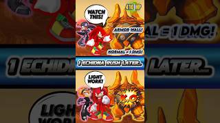 Sonic Chronicles: Armor-Piercing Showcase - Echidna Rush One-Shots Kron! #sonic #speedrun #shorts
