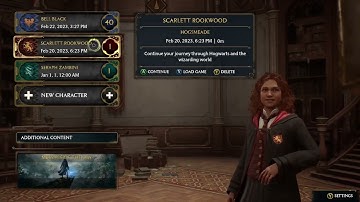 Unable To Complete Save Hogwarts Legacy