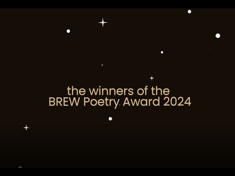 The Winners of the BREW Poetry Award 2024 Now Revealed - YouTube