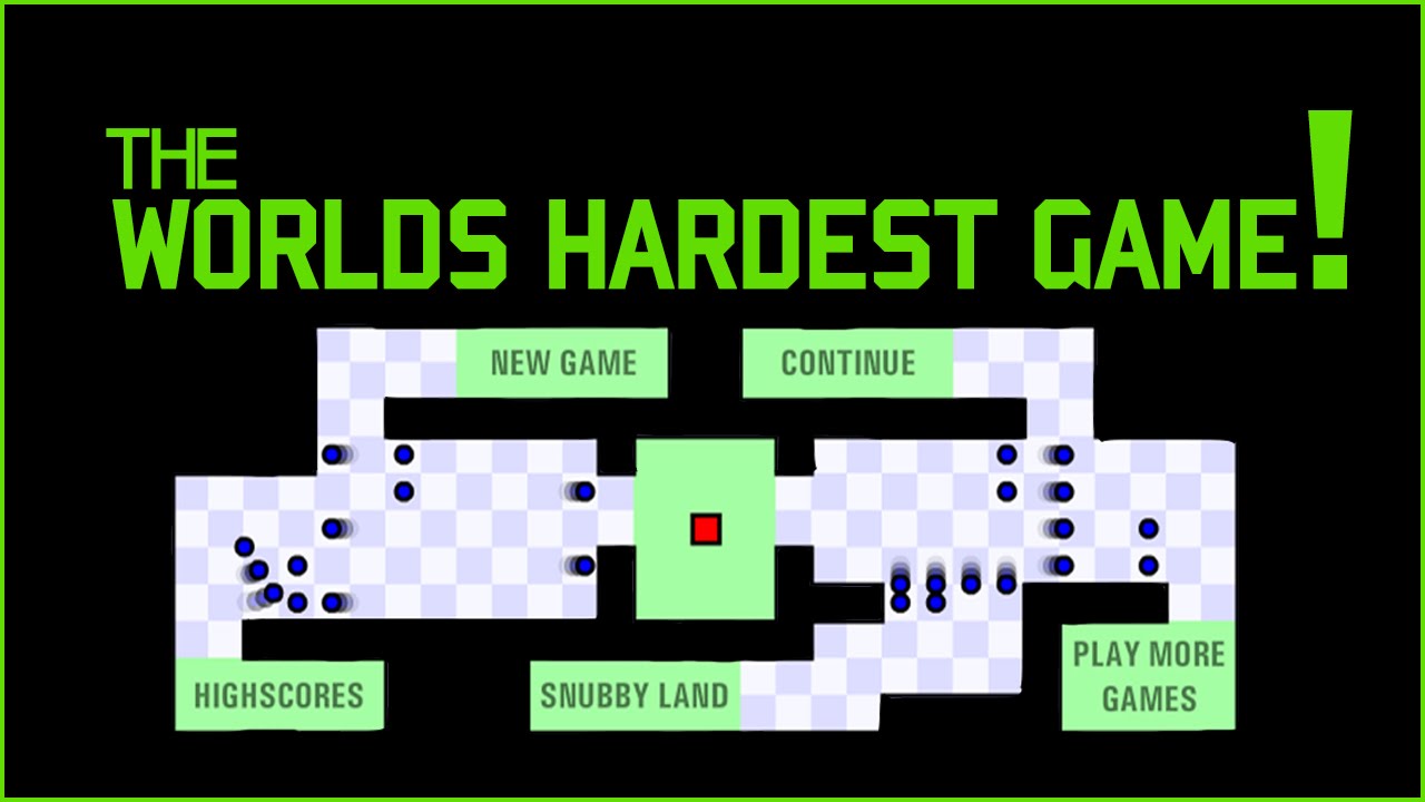 The Worlds Hardest Game... Literally! YouTube