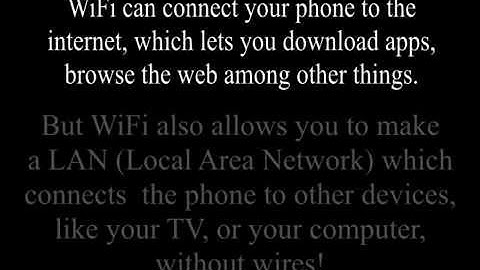 Using WiFi on Mobile Phones (EdExcel GCSE ICT Revision)