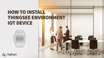 How to install Thingsee ENVIRONMENT IoT device