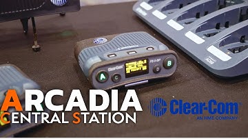 Arcadia Central Station - Scalable 1RU IP intercom device - Clear-Com | AVX 2024