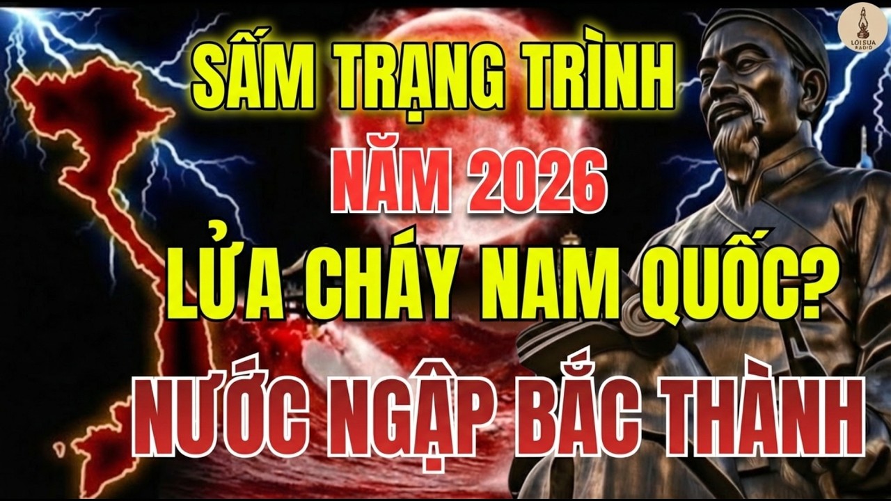 SẤM TRẠNG TRÌNH NĂM 2026: LỬA CHÁY NAM QUỐC, NƯỚC NGẬP BẮC THÀNH? | LỐI XƯA RADIO