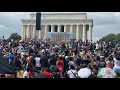 Here are the Best moments from the March on Washington 2020