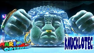 Super Mario Odyssey Knucklotec Boss Ice Cave Boss