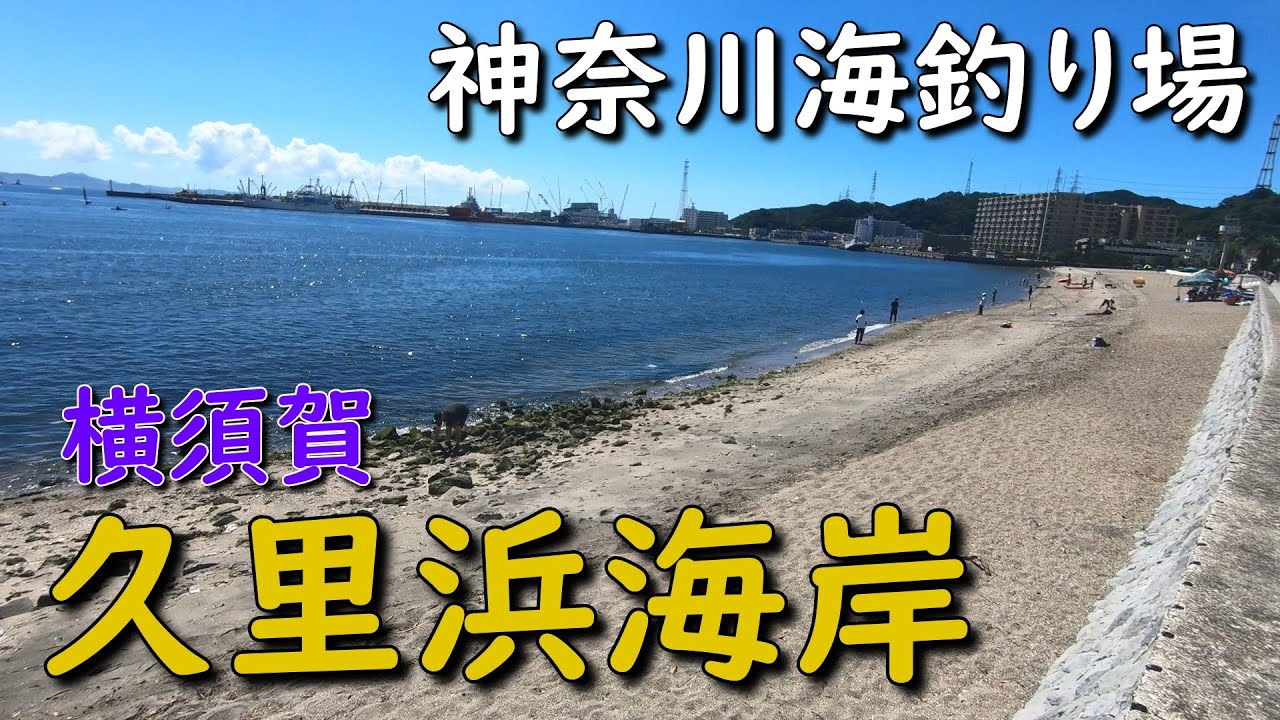 神奈川海釣り場 横須賀 久里浜海岸 平作川 開国橋 Youtube