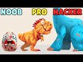 NOOB vs PRO vs HACKER in Dino Bash