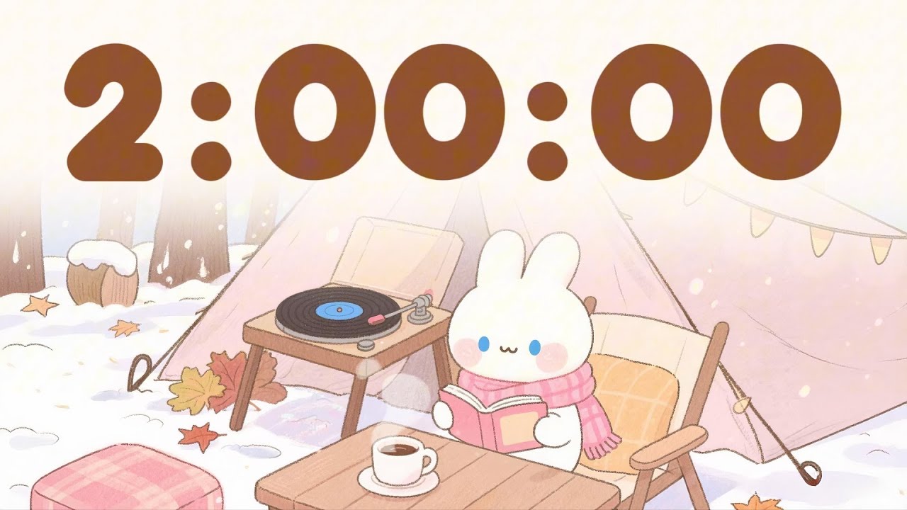 2 Hour Deep Work Timer 🎵 | 120 Minute timer for Productivity